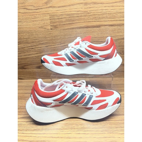 Adidas JI0308 Men's Sz 8 Women's Sz 9 White/Red Adizero Aruku Casual Shoes - Picture 16 of 16